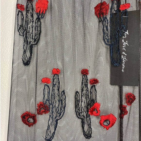 For Love and Lemons Desert Rose Maxi Skirt Women's Size Extra Small - Picture 8 of 11